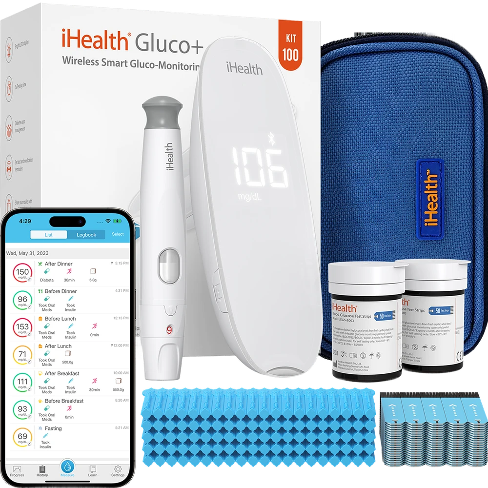 iHealth Gluco+ Wireless Smart Glucose Monitor