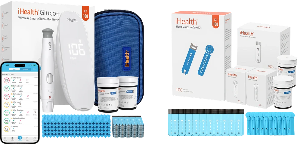 iHealth Gluco+ Wireless Smart Glucose Monitor