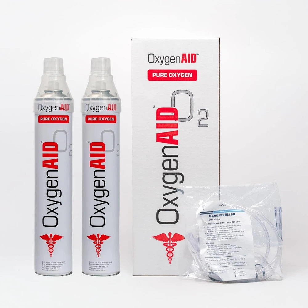 Extra Tall Pure Oxygen Canisters