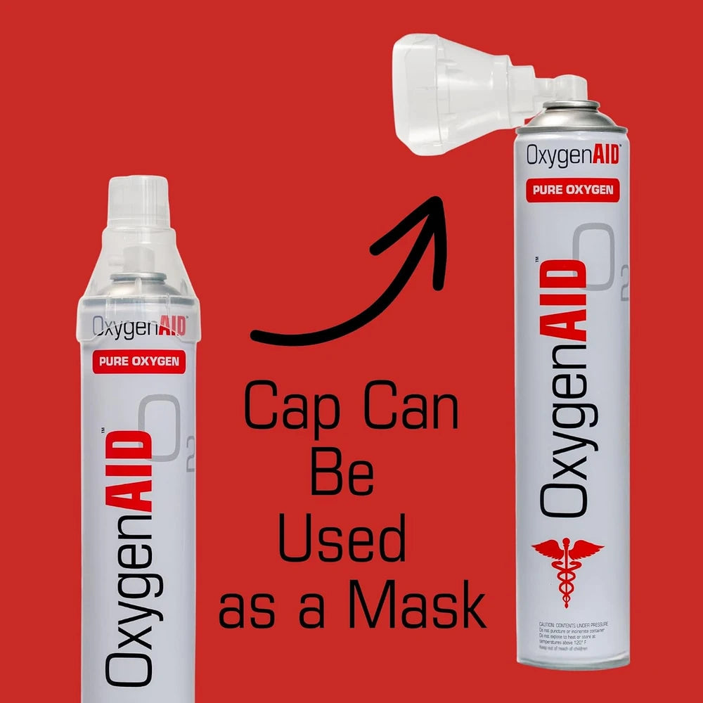Extra Tall Pure Oxygen Canisters
