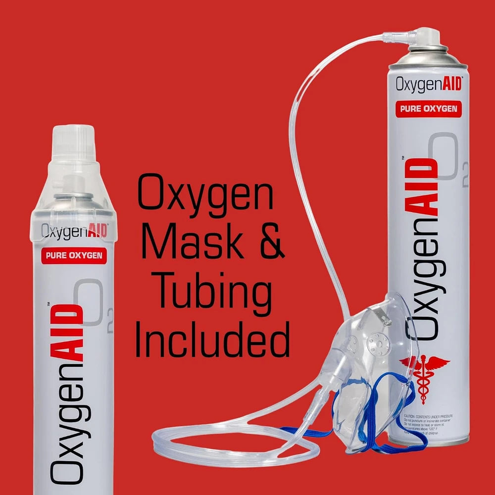 Extra Tall Pure Oxygen Canisters